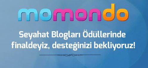 Momondo En İyi Seyahat Blogları Finalistiyiz