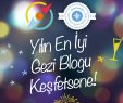 Yılın En İyi Gezi Blogu Keşfetsene